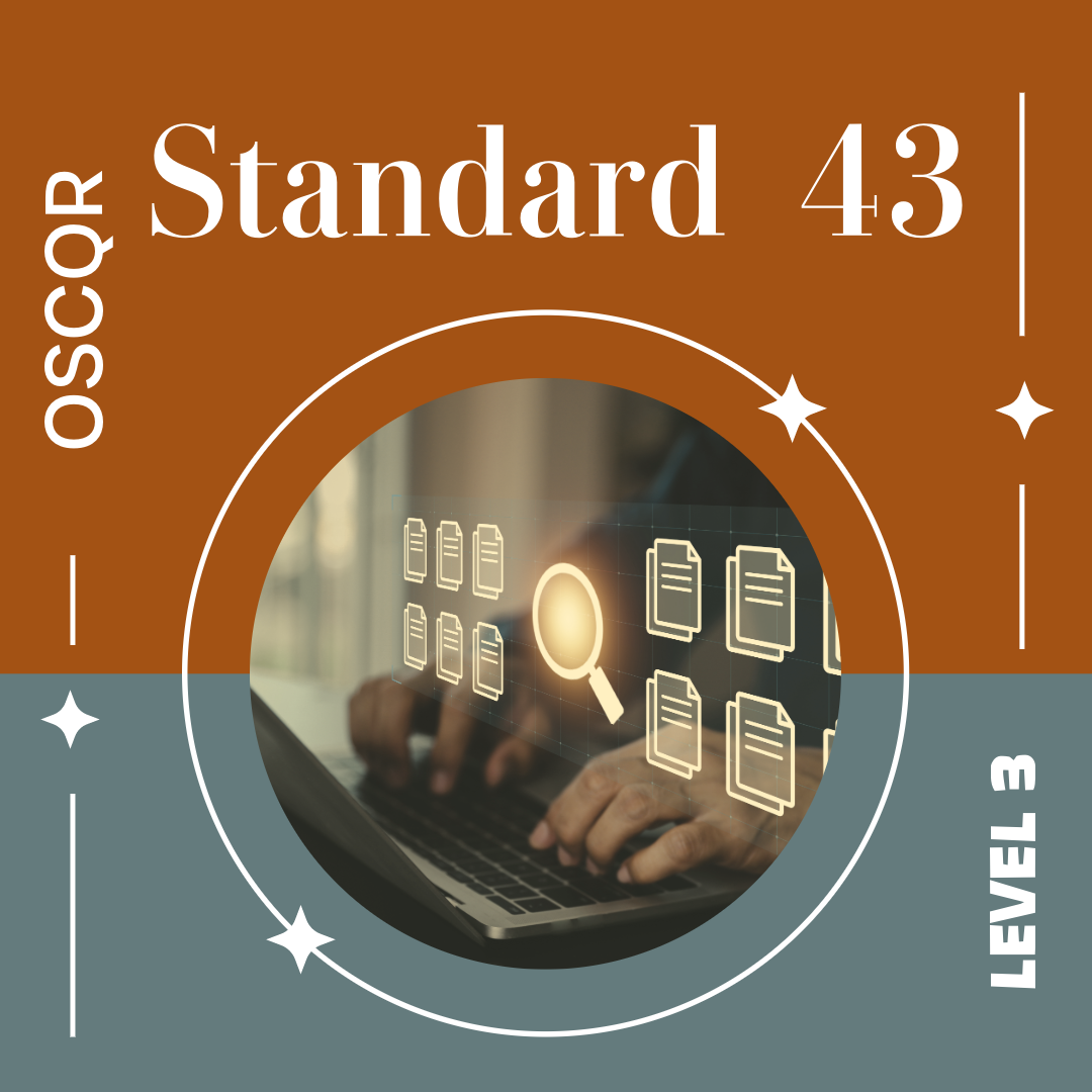 Apply OSCQR Standards to Your Courses CCRI